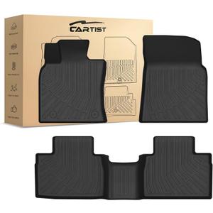 Camry Floor Mats - Car Mats for Toyota Camry 2025 2026 Include Hybrid LE/SE/XLE/XSE, All Weather Floor Mat for Camry Accessories, Heavy Duty Rubber Mats, Car Accessories