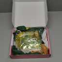 Trgowaul 60th Birthday Decorations for Women, Banner, Sash and Crown, Cake Topper, 60 Number Balloon, Fringe Curtains, Green Gold 60th Birthday Party Supplies