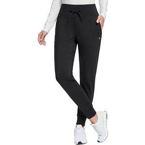 baleaf Women's Fleece Lined Pants Water-Resistant Sweatpants Winter Thermal Ski Hiking Running Joggers L