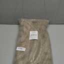 DII Crochet Collection Reversible Bath Mat, Large Oval, 21x34, Stone