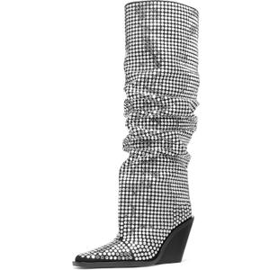 Michael Kors Women's Noemie Heeled Boot (Black, 6)