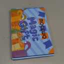 MQGEWQ Mini Magnetic Tiles Toddler Travel Essentials Set,1.5Inch 42PCS Magnetic Building Tiles Portable Construction Toys for Airplane Car Kid Aged 3+ Birthday Gift