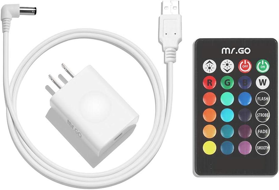 Mr.Go Replacement Remote Control & Charger Pack LED Ball & Cube Lights