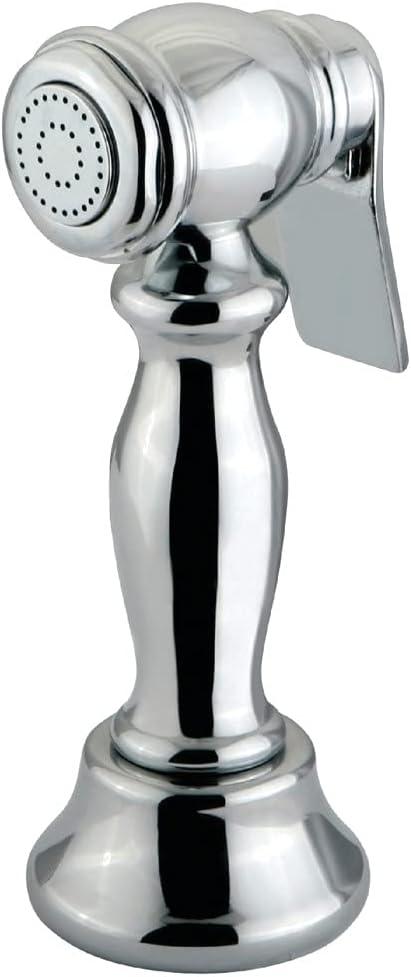 Kingston Brass Gourmetier CCRP1K1SPR Vintage Kitchen Faucet Sprayer, Polished Chrome