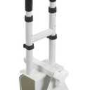Drive Medical Steel Clamp on Tub Rail, White, 14" x 17"