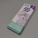 Baby Toilet Lock by Wappa Baby - 9"L x 4"W - Ideal Baby Proof Toilet Lid Lock - No Tools Needed Easy Installation with 3M Adhesive - Top Safety Toilet Seat Lock - Fits Most Toilets - White (1 Pack)