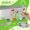 Dan&Darci Paint & Plant Flower Growing Kit for Kids - Gift Ideas Age 5 6 7 8-12 Year Old Girl - Birthday Crafts Gifts for Girls & Boys, Fun Gardening Kits, Art Projects for Ages 5-12 Years