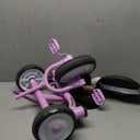 Liberry 2 in 1 Toddler Tricycle Age 2 3 4 Years Old, Kids Trike with Adjustable Push Handle, Bell & Basket, 3 Wheel Bike Riding Toy Birthday Christmas Gift for Girls Boys, Purple