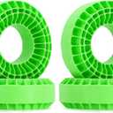 INJORA Silicone Rubber Insert for 118-122mm 4.75" OD 1.9" Wheel Tires(Large Green)