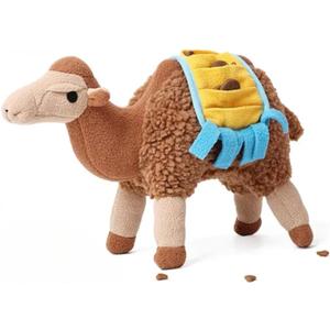 Camel CuddleSnuffle Plush Toy | Interactive Treat Hider for Dogs