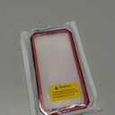 FNTCASE for iPhone 15 Case: for iPhone 14 Case & iPhone 13 Case [Built-in Screen Protector & Kickstand] [Military Grade Drop Protection] Heavy Duty Full Protective Shockproof TPU Phone Cover - Red