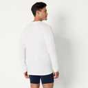 Amazon Essentials Men's Slim Fit Breathable Cotton Crew Neck Undershirts, Pack of 6 (X-Large, White Long Sleeve)