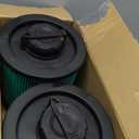 2 Pack DXVC6914 Premium HEPA Cartridge Vaccum Filter Compatible with DEWALT 9-16 Gallon Wet/Dry Vacuum, with 3 Pack DXVA19-4101 High Efficiency Replacement Filter Bags for DEWALT