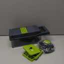 LSLCQW Vegetable Chopper: 16 in 1 Food Chopper - Onion Vegetable Slicer Cutter Dicer, Veggie Cutter with Container, 7 Blades, Kitchen Gadgets for Carrot Salad Garlic Potato Slicer (Grey) (Gray)