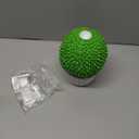 Miwoowim Catnip Feeder - Cat Face Scratcher Wall Corner Massage Comb for Indoor Cats Self Grooming Brush (Green)