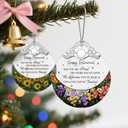 Retirement Gift - Retirement Gifts for Women, Men - Retired Ornament - Retired Gifts for Coworker, Boss, Employee, Teacher, Nurse - Stained Glass Christmas Ornament Keepsake - Design B