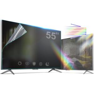 55 TV Screen Protector Anti Glare Film for 55 Inch, Blue Light and Glare Film for 55 TV Outdoor Glare Shield,Screen Reflection Reducer