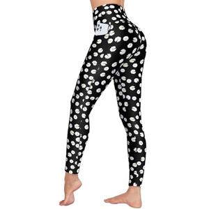 High Waisted Leggings for Women with Pockets - Tummy Control No See-Through Yoga Pants for Workout Running XL