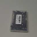 MewuDecor #12 x 1 (5/8" to 3" Available) Hex Washer Head Self Drilling Sheet Metal Screws with Drill Point, Stainless Steel 410, Black Oxide, 50 PCS