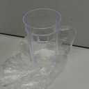 Mifoci 30 Pcs Plastic Beer Mug with Handles 16 oz Acrylic Beer Stein Bulk Oktoberfest Clear Glasses Drinking Cups for Bar Cocktail Juice Alcohol Soda Party, Dishwasher Safe