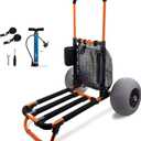 Beach Trolley Cart with 12inch Balloon Wheels for Sand All Terrain