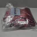 Velvet Table Runner Christmas Table Runner 20 x 120 Inch Luxurious Elegant Velvet Fabric Table Decorations for Xmas Dinner Holiday Wedding Bridal Baby Shower, Burgundy Red, 3 Pack