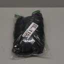 Verdusa Women's Western Boho Lace Ruffle Skirt Asymmetrical Country Cowgirl Skirts (Medium, Black)