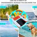 Inflatable Dock, Load-Bearing 200 pounds, Dog pet ramp, Suitable for Swimming Pools, Boat Docks, Lakes, Beach use Water Sports Platform.