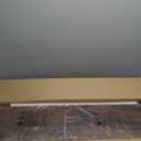 DUMOS Electric Standing Desk 39.4 x 23.6 Inch, Height Adjustable Sit Stand Desk with LED Display, Memory Presets, Hooks & Cable Holes, Ergonomic Workstation for Home Office, Brown