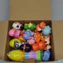 24 Pack Easter Eggs Fillers with Animal Squishy Toys Inside Toddler Easter Basket Stuffers Easter Egg Hunt Easter Party Favors for Kids