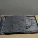 YIHOUSE Memory Foam Grey Bathroom Rug Sets 5 Piece, Ultra Absorbent Bath Mat for Bathroom - Non-Slip Machine Washable & Dry Quickly, 5 Piece Bathroom Mat Set, Dark Grey (1'8" x 3'10" (Rectangular))