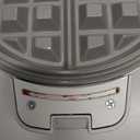 bella Flip-n-Store Waffle Maker with EverGood Ceramic Nonstick Coating, Fits-anywhere Kitchenware, Power Indicator Light, Cool Touch Handle & Cord Wrap, 7 Wide & 1" Deep Plates, 1000 Watt, Oatmilk