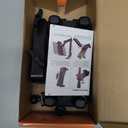 iPad Holder for Mic Stand, Extendable iPad Mic Music Stand Mount Holder with C-Clamp, 360 Rotation Adjustable Tablet Microphone Mount Holder for All 4.7-13.5" Tablet & Smartphones