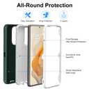 COOYA for Moto G Stylus 5G 2024 Case Full Body Drop Protection Rugged Case Shockproof 3-Layer Heavy Duty Hybrid Non-Slip Rubber Phone Cover Front Bumper Armor Hard Shell for Moto G Stylus 5G 2024 Blue