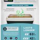 WORLD'S BEST CAT LITTER Poop Fighter Maximum Odor Defense, 32-Pounds - Natural Ingredients, Quick Clumping, Flushable, 99% Dust Free & Made in USA - Long-Lasting Odor Control & Easy Scooping