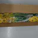 20 Bundles Artificial Flowers for Outdoors, UV Resistant Fake Flower with Plastic Plants, Faux Silk Flowers for Outdoor Planters , Fake Realistic Plant for Outside Front Porch Patio Decor-Yellow