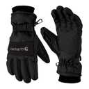 Carhartt Men's Waterproof Insulated Knit Cuff Glove, Black, X-Large