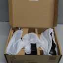 Veise VE027-K Built-in WiFi Smart Lock with 2 Knob, Fingerprint Keyless Entry Door Lock Handle Set for Front Door, App Remote Control, Electronic Digital Keypad Deadbolt, IP65 Waterproof, Matte Black