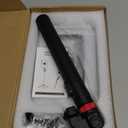 Tripod for iPhone with Light, Portable 15W Ring Light with Stand and Phone Holder for Video Recording, 6000mAh Magnetic Phone Tripod with Light 2500K-9000K for Food Hunt,Mukbang Video,Vlogging,CRI95