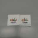 2 x Butterfly & Lavender Ornament, Christmas Ornament  Christmas Tree Decor, Holiday Decoration, Stocking Stuffer, Festive Gift Idea, Gifts for Flower Lover, Butterfly Lover, and Friends