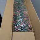 Sunnyglade 2 Pack Artificial Rose Tree - 3FT Fake Floral Plant in Pot - Decorative Topiary - Cement Filled Potted Faux Flower Plant for Home, Office, Porch, Indoor, Outdoor (Red)