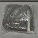 2 Pcs Heel Protectors for Pressure Sores Sheepskin Heel Pads Soft Foot Cushions Pad Heel Protectors Adjustable Foot Pillows with Securing Strap for Bed Sore Ankle Ulcers(Dark Grey)