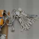 Ollny 300 LED 9.8ftx9.8ft Outdoor Waterproof Christmas Curtain Lights with Remote Timer 8 Modes, USB Powered, Cool White