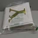 Baby Shower Boxes Party Decorations - 4pcs Stereoscopic White Gold Boxes with Gold Baby+A-Z Letters,Babe Balloon Party Box Blocks for Teddy Bear BabyShower,Boy Girl 1st Birthday Parties Backdrop