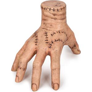 Halloween Scary Fake Hand Props Creepy Cosplay Hand Latex Accessories for Home Decor Halloween Decorations Gifts for Fans