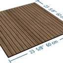 8-Pack Peel & Stick Acoustic Wood Slat Wall Panels, 8pcs - 23.6" x 23.6"