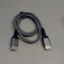 Highwings High Speed 8K 60Hz HDMI Cable 3.3FT/1M, 2.1 48Gbps HDMI Braided Cable-4K@120Hz 7680P,DTS:X,HDCP 2.2 & 2.3, HDR 10,eARC,Dynamic HDR,Compatible for Laptop, Monitor, Roku TV