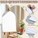 Novabright 3 Pcs Arched Foam Board 24 x 36 Inches PVC Foam Poster Board Waterproof for Signs School Projects Handicrafts Artistic Creation Indoor Outdoor(White)