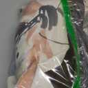 Vintage Floral Blackout Curtains for Bedroom 96 inches Long Patterned Ink Painting Stylized Leaf Window Drapes for Living Room 2 Panels