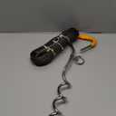 Petbobi Dog Tie-Out Cable and Stake - 50ft Heavy Duty Cable with Spring, No Tangle, 16in Ground Stake, Ideal for Yard, Camping and Beach, Suitable for Medium to Large Dogs Up to 120 lbs, Black